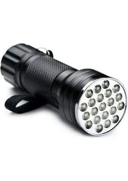 Uv 21 LED Hayvan Kontrol Ultraviyole Fener (Mor Işık) PM-6351