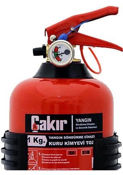 Yangın Söndürme Cihazı 1 kg Çakır