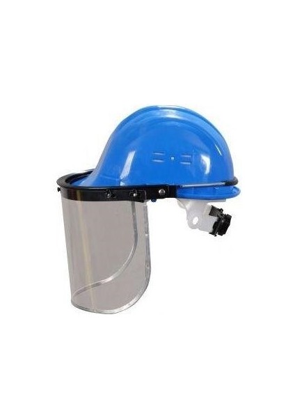 Ge 1270-1 Vidalı Baret Şeffaf Siperlik