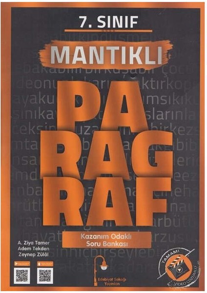 7. Sınıf Paragraf Mantıklı Soru Bankası