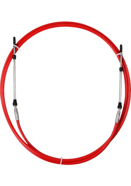 18FT Kırmızı Deniz Tekne Motor Gaz Kelebeği Kontrol Kablosu Yamaha Motor 18 Ft Için (Yurt Dışından)