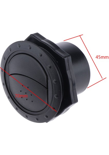 Rv Tekne Iç Yan Çatı Hava Egzoz Havalandırma Havalandırma Çıkışı Siyah 70X45MM (Yurt Dışından) modelleri