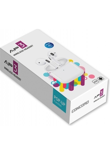 Concord ap3 bluetooth kulaklık