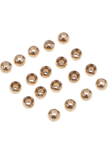 100 Adet Boyalı Fly Bağlama Boncuk Altın Sinek Balıkçılık Boncuk Perisi Kafa Topu 2.8mm 2.8mm 100 Adet (Yurt Dışından) fırsatları