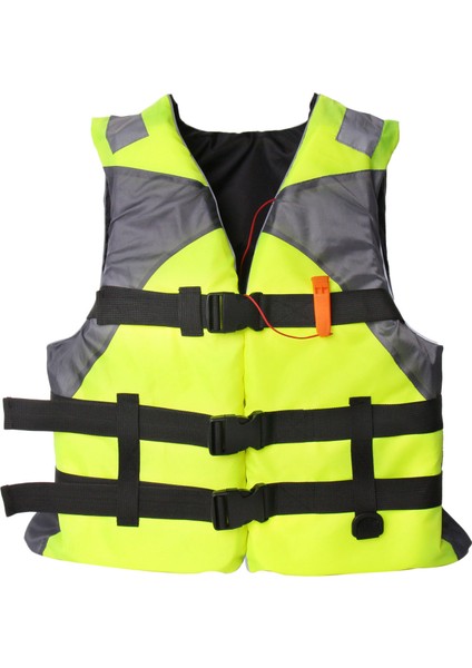 Hayat Ceketler Yetişkinler Kayak Kalıcığı Yardımı, Yüzer Köpük Yüzme Yelek Yüzüklük Yelek Yardım Balıkçılık Sörf Dalış Rafting Kayak - Yeşil (Yurt Dışından)