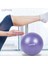 Pilates Topu 25 cm Deluxe Pilates Topu +Pompa(Mor ) 4