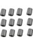 12 Parça Tekerlek Lastik Valf Stem Caps Için Tpms Standart Vana Gri (Yurt Dışından) 5