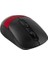 SM-18 Usb Siyah/Kırmızı 2.4Ghz Optik Kablosuz Mouse 2