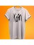 Korn Baskılı %100 Pamuk Oversize T-Shirt Büyük Beden Tişört 1