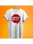 Stopart Baskılı %100 Pamuk Oversize T-Shirt Büyük Beden Tişört 1
