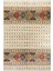 Kilim Desenli Otantik Eskitme Bej Kaydırmaz Kesme Yıkanabilir Ince Halı 2