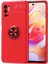 Xiaomi Poco M3 Pro Kılıf Yüzüklü Silikon - Kırmızı 1