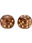 10 Adet Renkli Zar, (Altı Taraflı), 16MM, D6 Siyah + Altın (Yurt Dışından) 3
