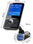 Bc-43 Bluetooth Araç Kiti Fm Verici Araba 2 LED Ekranlı USB Şarj (Yurt Dışından) 4