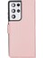 Mw Deri Telefon Kılıfı Samsung S21 Ultra Nu2 Pembe 3