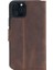 Wallet Case Deri Telefon Kılıfı iPhone 11 Pro G2 Kahve Rfıd 5