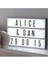 LED Light Box Dekoratif 94 Harfli LED Işıklı Pano Pano-1 1
