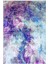 Pastel Modern Mavi Kaydırmaz Kesme Yıkanabilir Ince Halı 2