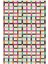 Modern Patchwork Bej Kaydırmaz Kesme Yıkanabilir Ince Halı 2