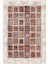 Kilim Desenli Otantik Eskitme Bej Kaydırmaz Kesme Yıkanabilir Ince Halı 2