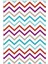 Modern Zig Zag Mavi Turkuaz Krem Bordo Kaydırmaz Kesme Yıkanabilir Ince Halı 2