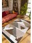 Eskitme Patchwork Kahverengi Krem Kaydırmaz Kesme Yıkanabilir Ince Halı 1