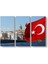Galata Kulesi Türk Bayrağı Tablosu 1