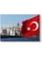 Galata Kulesi Türk Bayrağı Tablosu 1