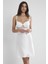 Saten Dantelli Gecelik - 665 1