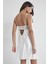 Saten Dantelli Gecelik - 665 4