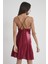 Saten Dantelli Gecelik - 603 4