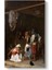 Jean Leon Gerome - Satranç Oynayan Başı Bozuk Askerleri Tablosu 1