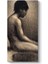 Georges Seurat - Une Baignade Tablosu 1