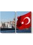 Galata Kulesi Türk Bayrağı Tablosu 1