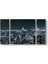 Manhattan Silüeti Gece Tablosu 1