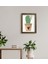 Gift Kaktüs Tasarımlı Doğal Masif Ahşap Çerçeveli Tablo 30 x 40 cm - 9 4