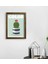 Gift Kaktüs Tasarımlı Doğal Masif Ahşap Çerçeveli Tablo 30 x 40 cm - 4 2