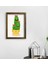 Gift Kaktüs Tasarımlı Doğal Masif Ahşap Çerçeveli Tablo 45 x 65 cm - 12 1