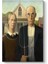 Grant Wood - American Gothic Tablosu 1