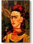 Frida Kahlo - Self Portrait With Monkey Tablosu 1