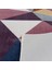 Yıkanabilir Kaymaz Taban Desen 050 Pembe 100 x 150 cm Dijital Baskı Halı 4