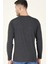 T8587 Dewberry V Yaka Erkek Sweatshirt-Antrasit 2