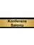 Konferans Salonu 5 x 20CM Altın Renk Metal Yönlendirme Levhası 1