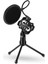 Masaüstü Mikrofon Tripod Standı Şok Montajlı Katlanabilir (Yurt Dışından) 2