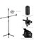 Mikrofon Tripod Stand Boom Zemin Modeli Ayarlanabilir (Yurt Dışından) 3