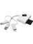 Type-C iPhone Micro USB Çok Fonksiyonlu USB Otg Kart Okuyucu 3