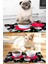 Siyah Renkli Kediler Kedi Köpek Mama Altlığı Mama Paspası 50X35CM 2