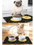 Sarı Siyah Kedi Köpek Mama Altlığı Mama Paspası 50X35CM 2
