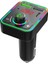 F3 Araba Fm Verici LED Arka Alıcı Mp3 Çalar 3.1A USB Şarj Çift USB Şarj-Siyah (Yurt Dışından) 3