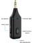 A60 3 In 1 Araba Bluetooth Alıcı Verici 3.5AUX Hands-Free Call-Siyah (Yurt Dışından) 3